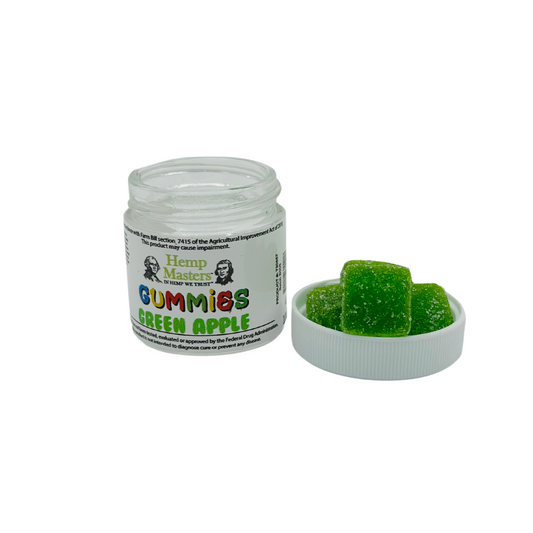 Green Apple Delta 8 Gummies 100MG