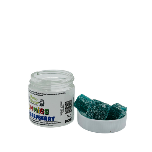 Blue Raspberry Delta 8 Gummies 100MG