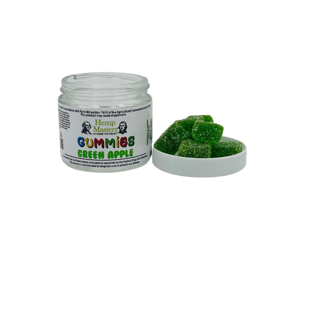 Green Apple Delta 8 Gummies 200MG